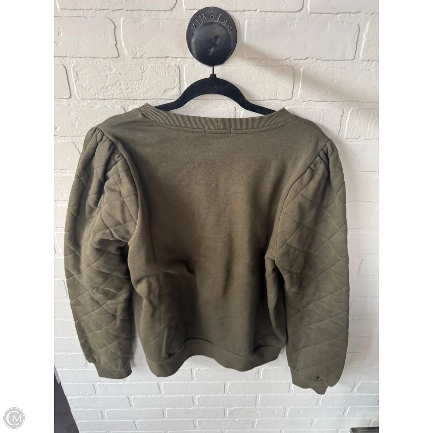 Sweatshirt Crewneck By Nine Britton In Green, Size: Xl