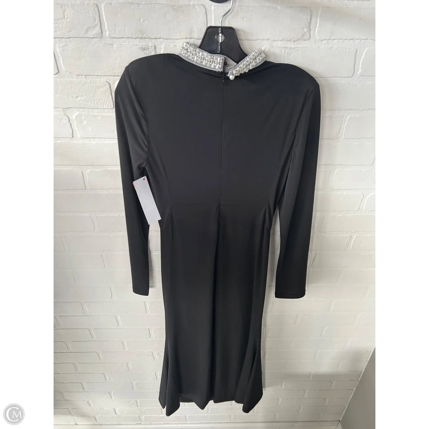 Dress Party Midi By Clothes Mentor In Black, Size: L