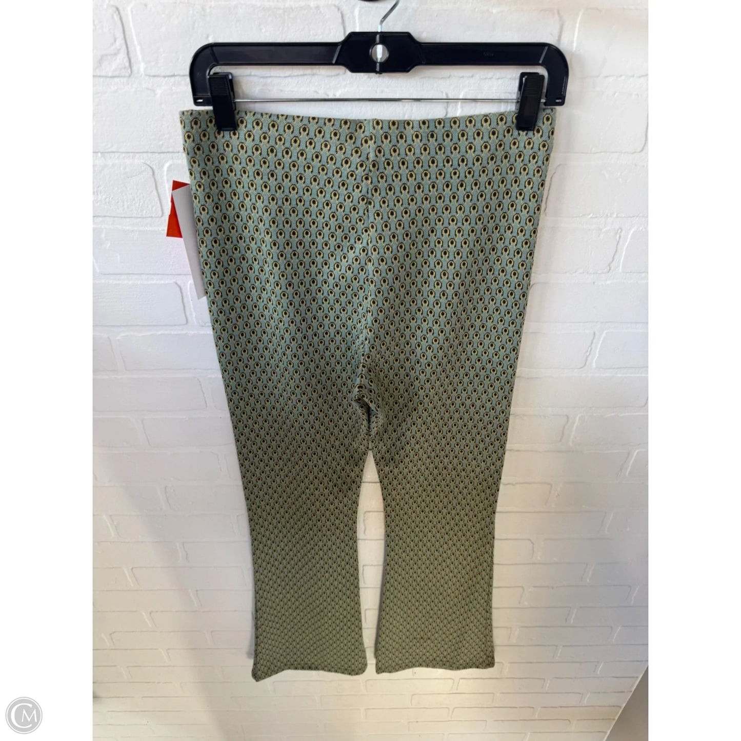 Pants Other By Miss Love In Green & Yellow, Size: 8