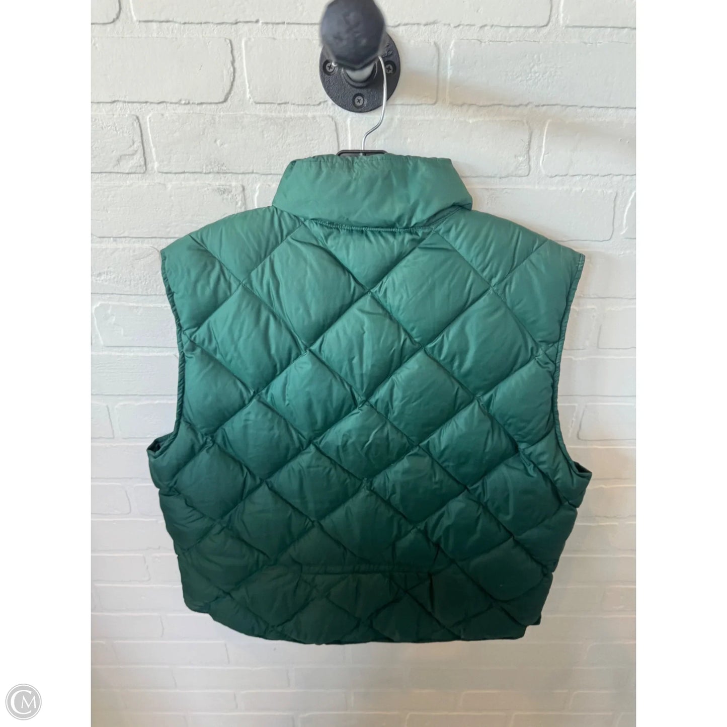 Vest Puffer & Quilted By Eddie Bauer In Green, Size: Xl