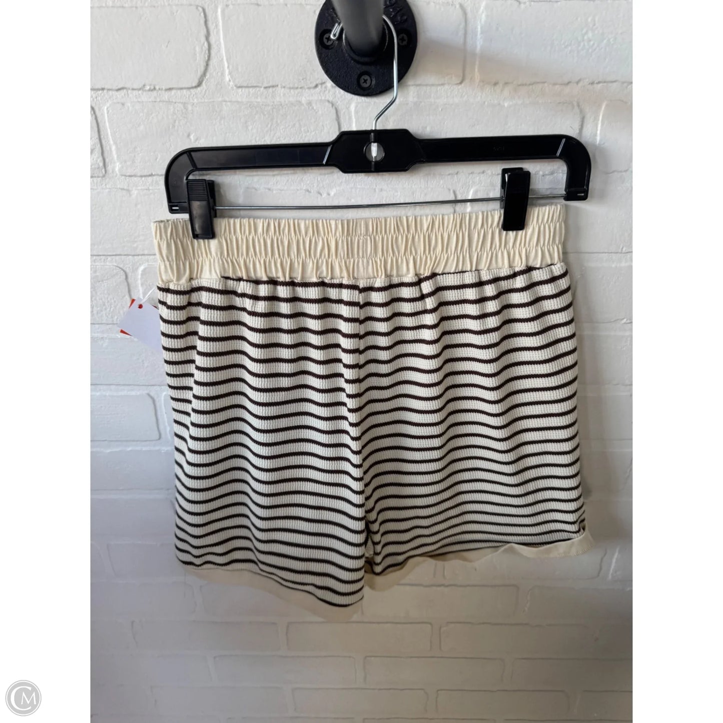 Shorts By Cme In Brown & Cream, Size: 8
