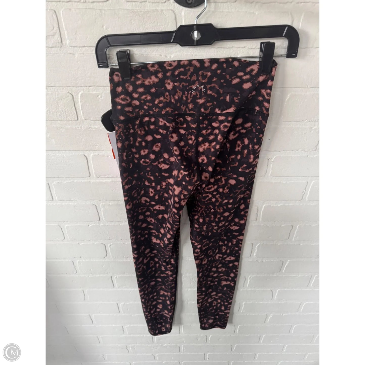 Athletic Leggings By Varley In Black & Brown, Size: 0