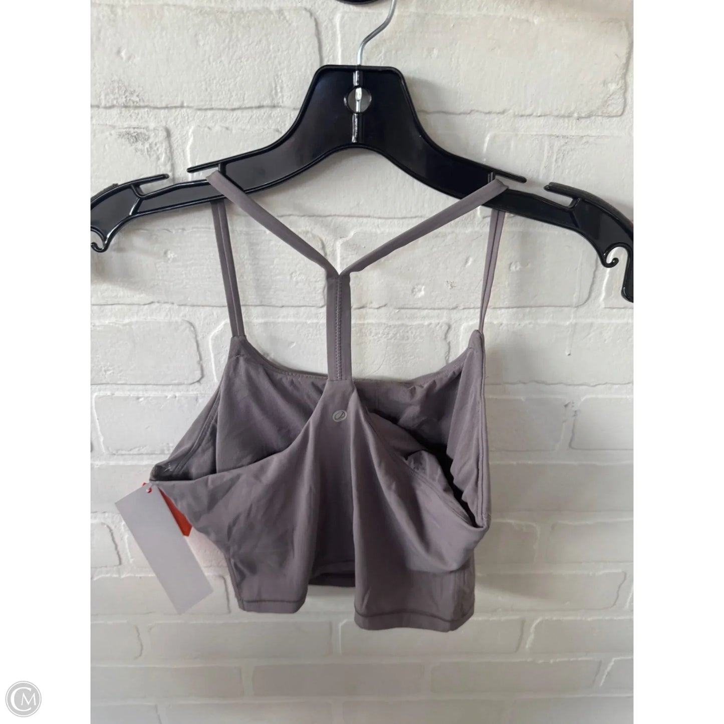 Athletic Bra By Crz Yoga In Grey, Size: S