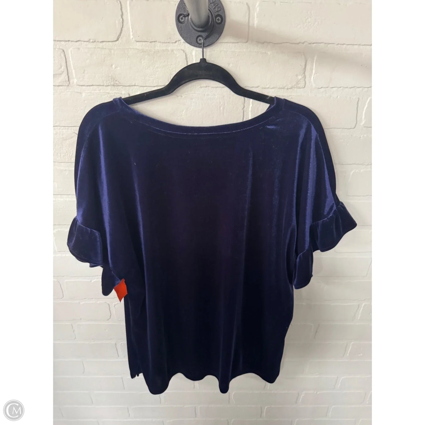 Top Short Sleeve By Old Navy In Blue, Size: Xl