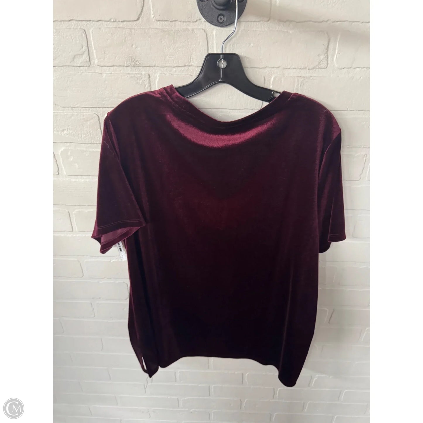 Top Short Sleeve By Old Navy In Red, Size: Xl