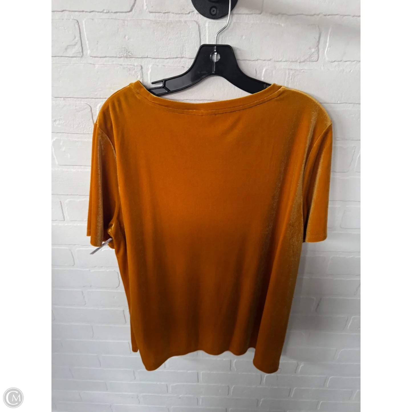 Top Short Sleeve By Old Navy In Yellow, Size: Xl