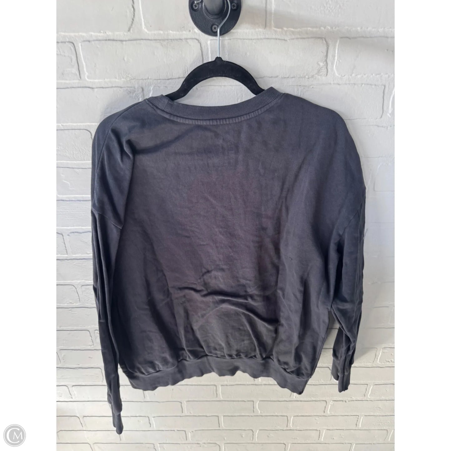 Sweatshirt Crewneck By Z Supply In Grey & White, Size: S