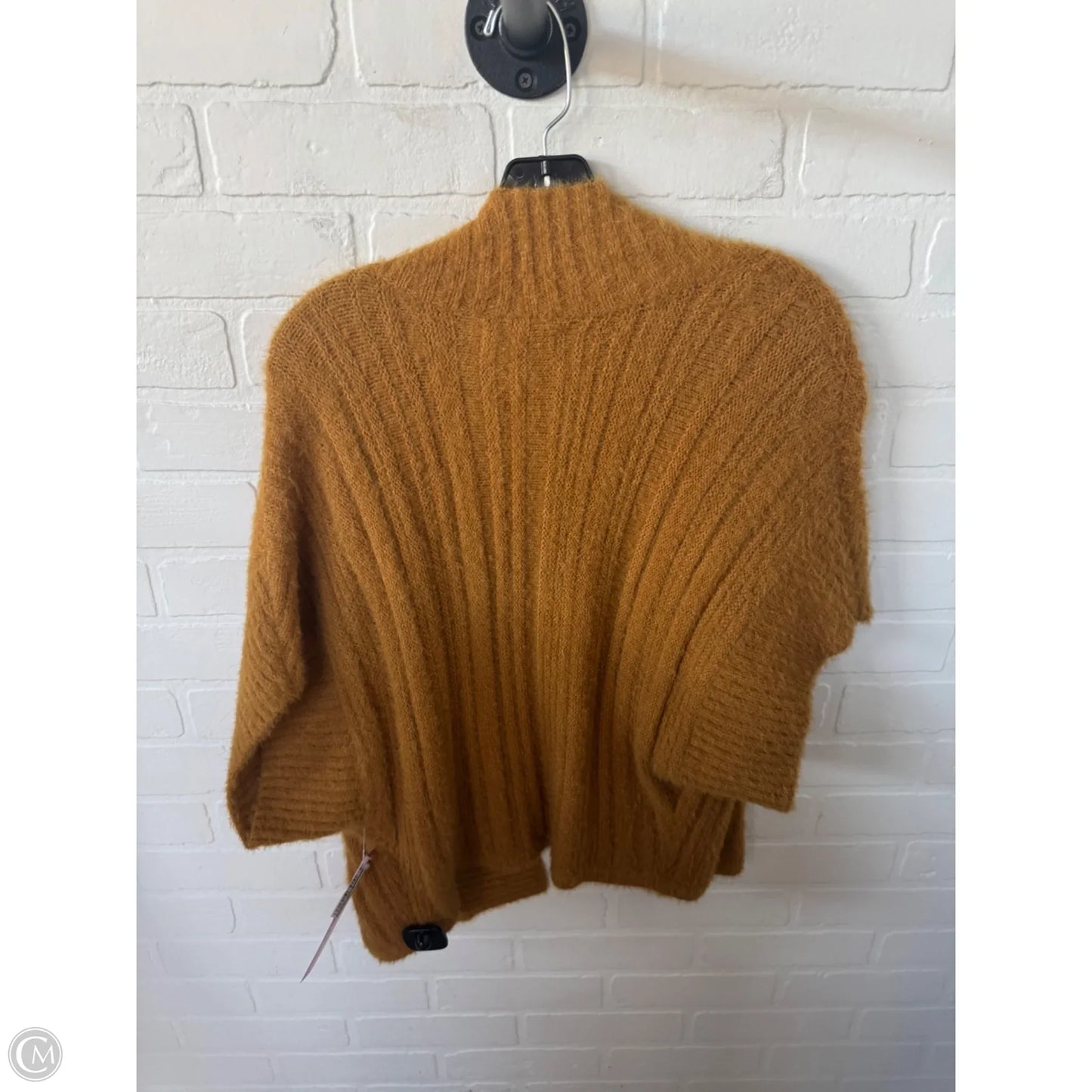 Sweater Cardigan By Anthropologie In Yellow, Size: M