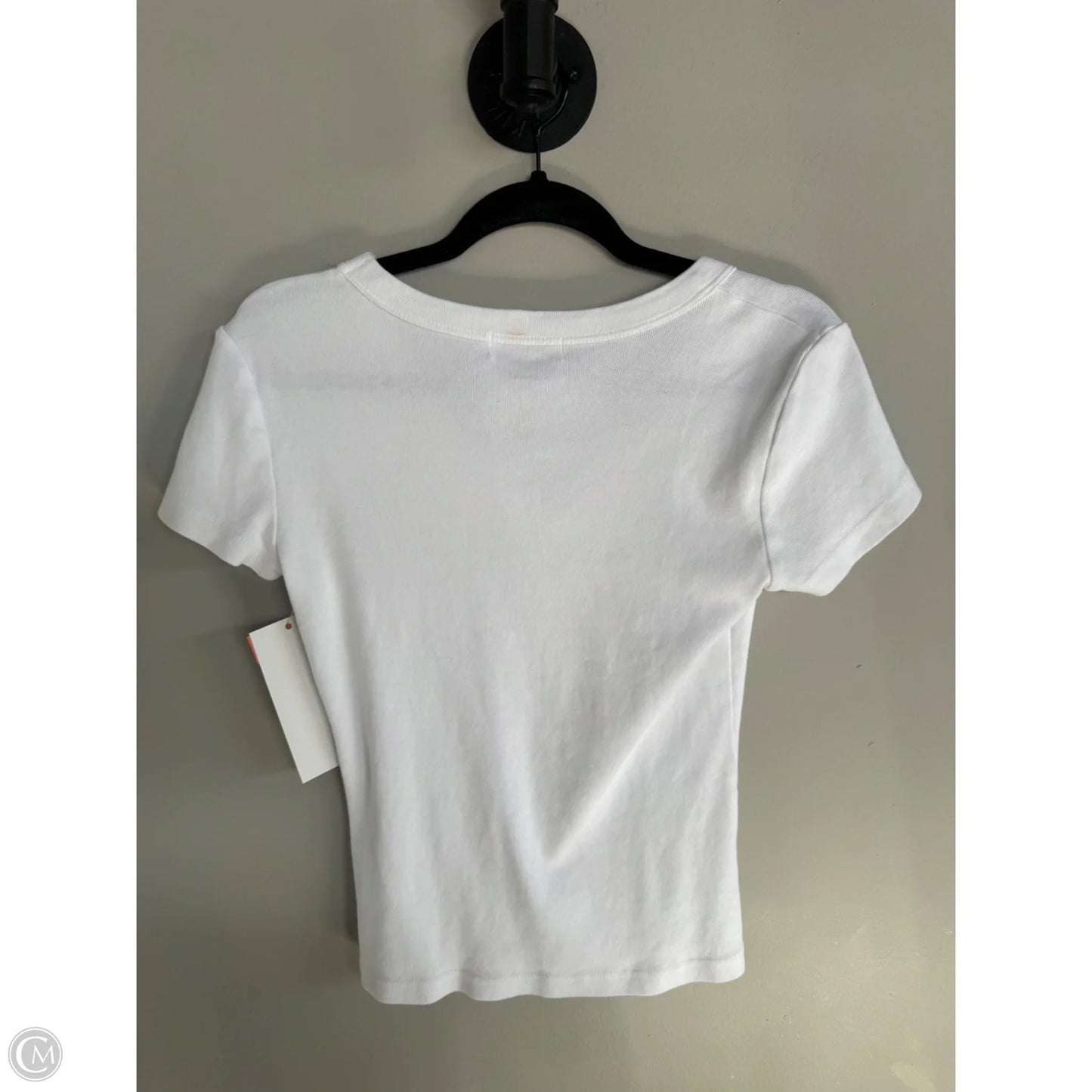 Top Short Sleeve Basic By Michael Stars In White, Size: Xs