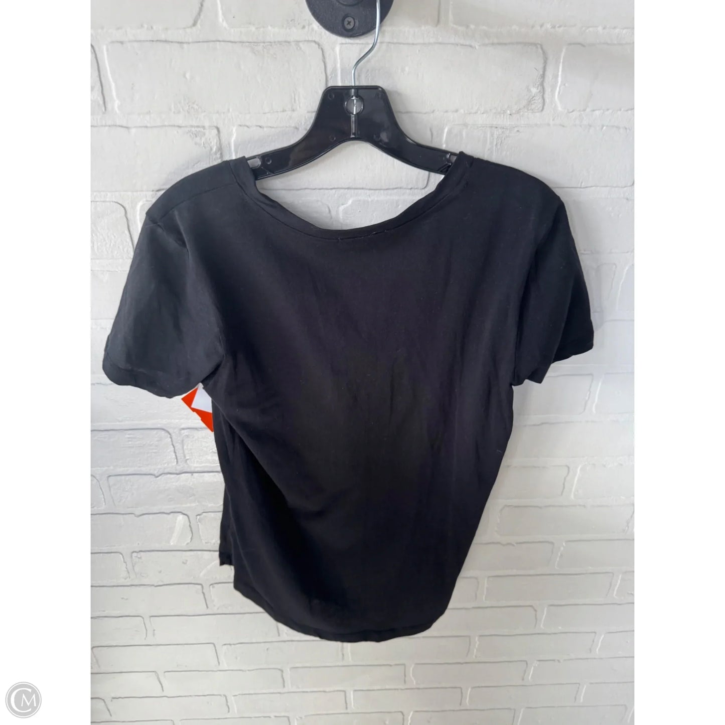 Top Short Sleeve Basic By Z Supply In Black, Size: Xs