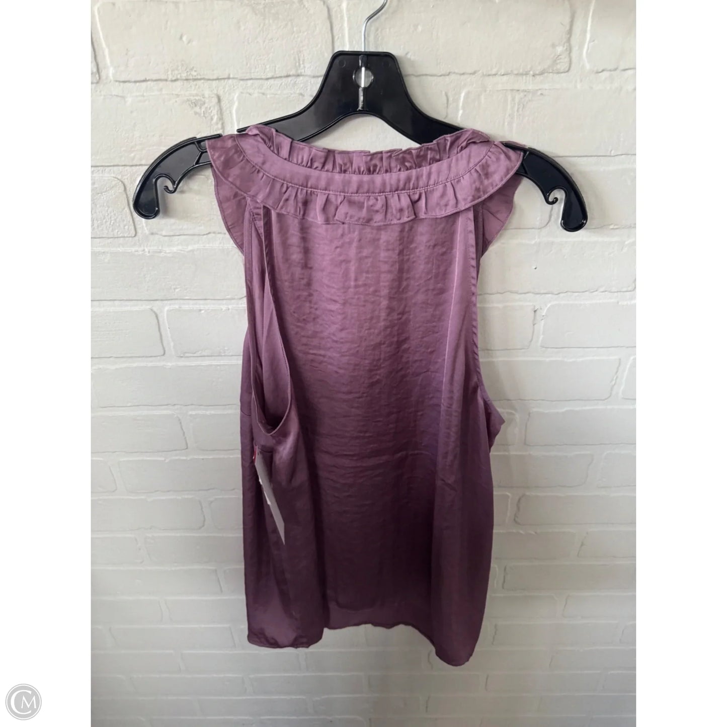 Top Sleeveless By Cabi In Purple, Size: M