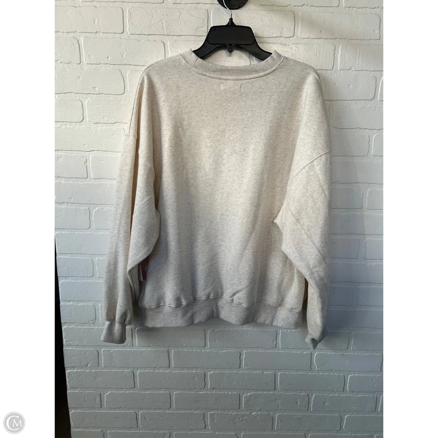 Sweatshirt Crewneck By Bp In Cream, Size: L