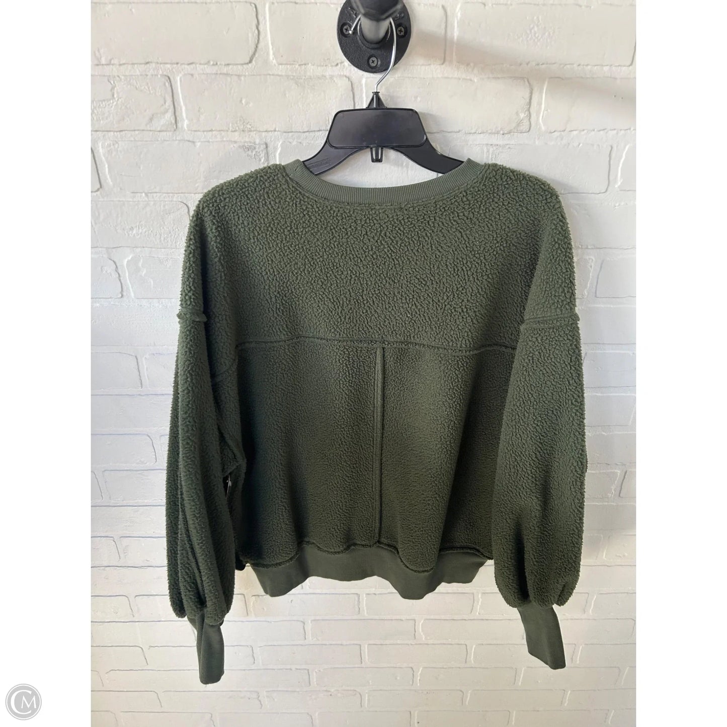 Sweatshirt Crewneck By Pilcro In Green, Size: M