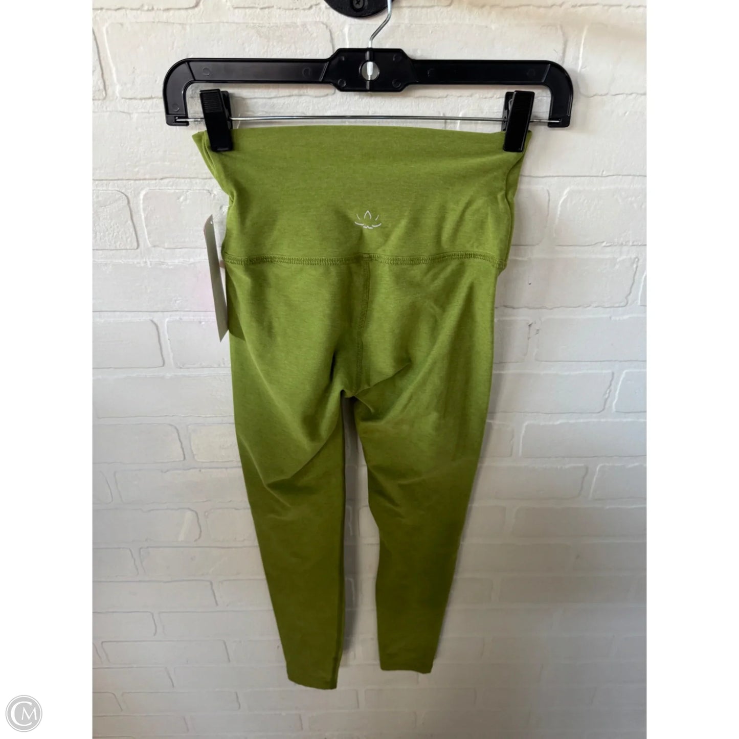 Athletic Leggings By Beyond Yoga In Green, Size: 0