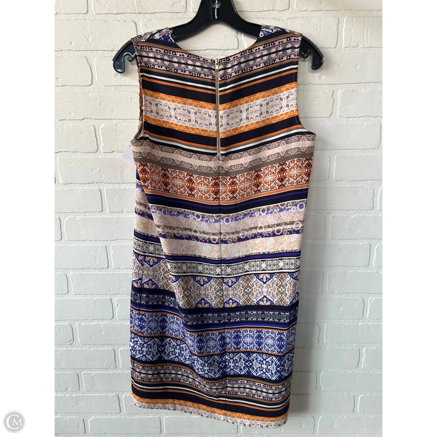 Dress Casual Short By Artisan Ny In Brown & Orange, Size: Xs