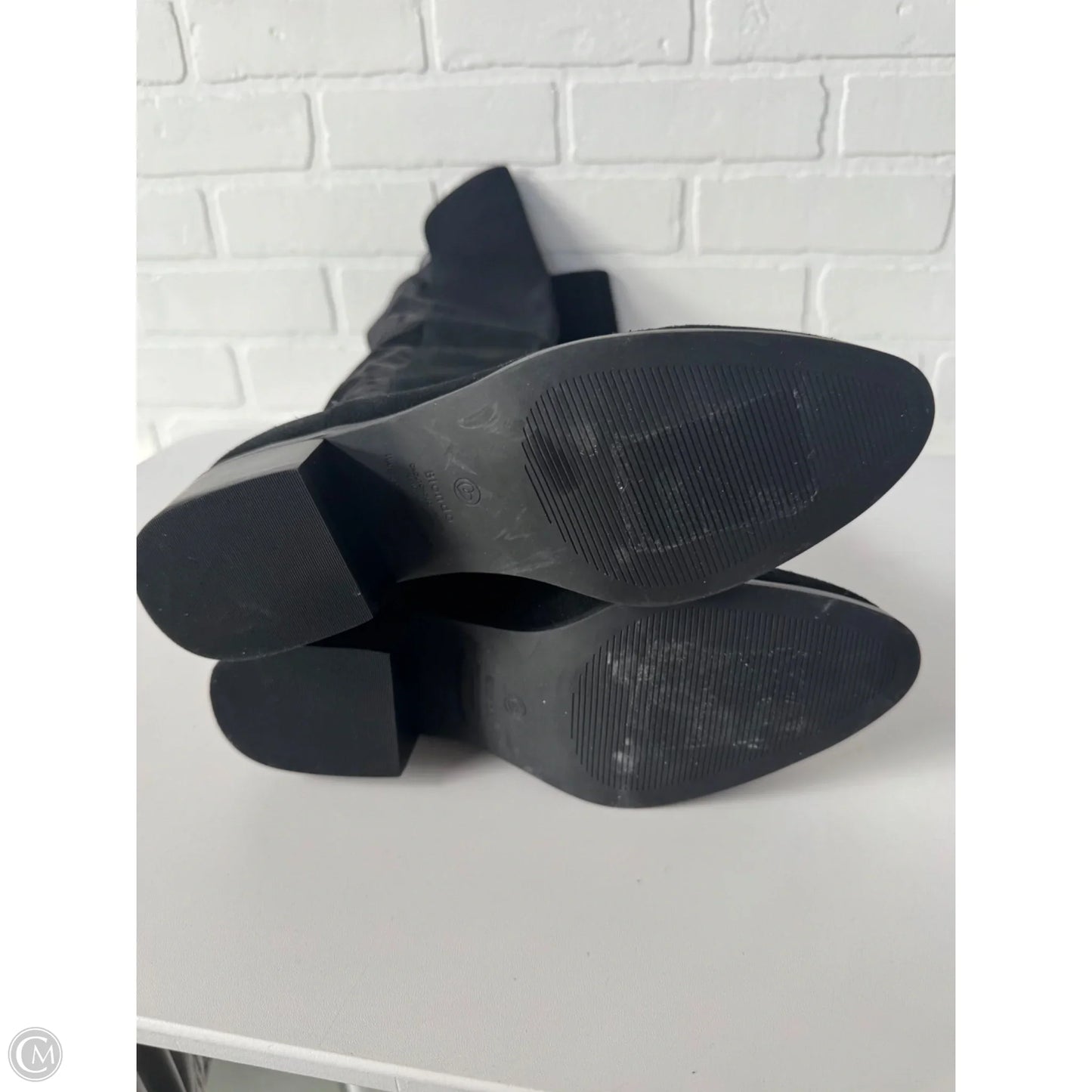 Boots Knee Flats By Blondo In Black, Size: 9.5