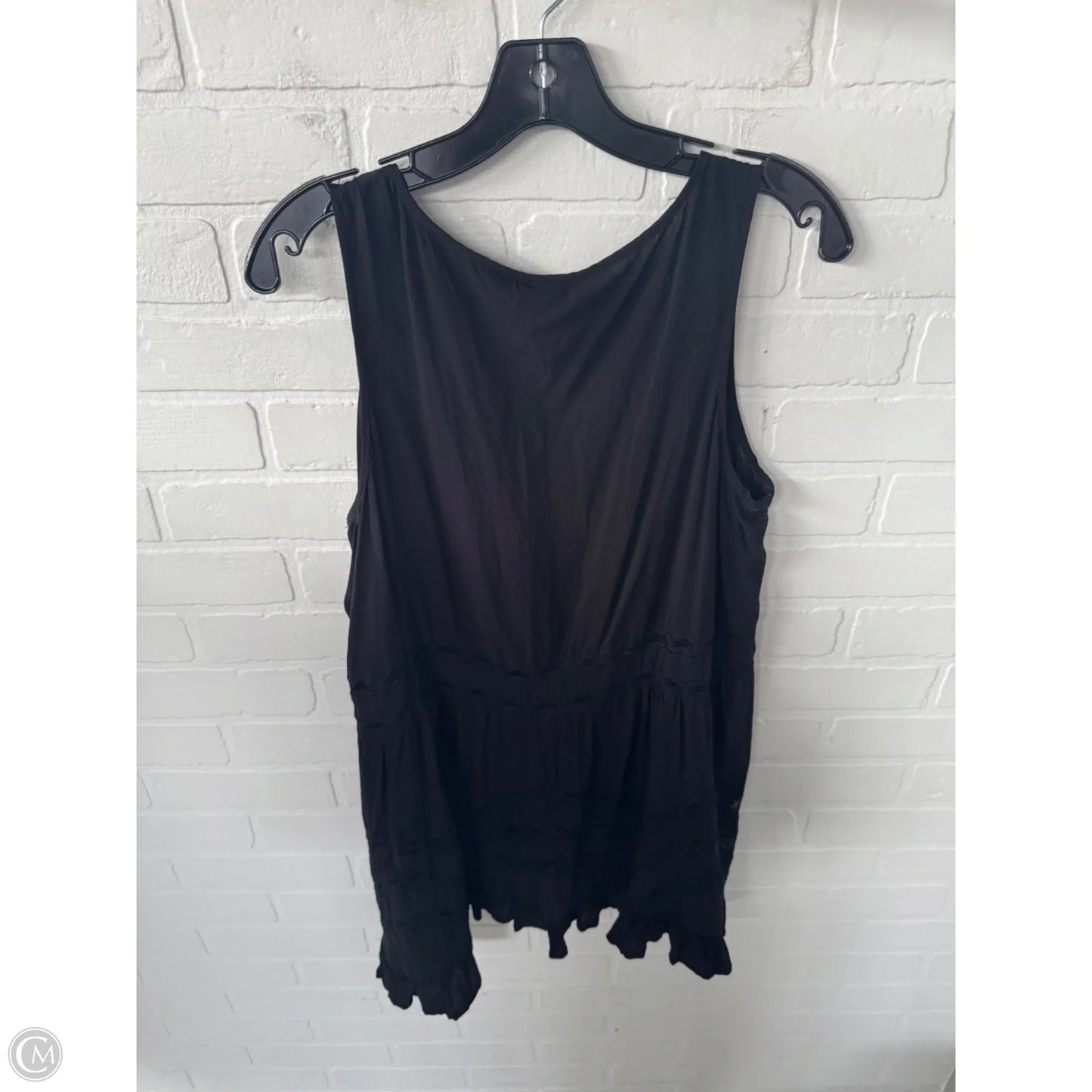 Top Sleeveless By Torrid In Black, Size: Xl