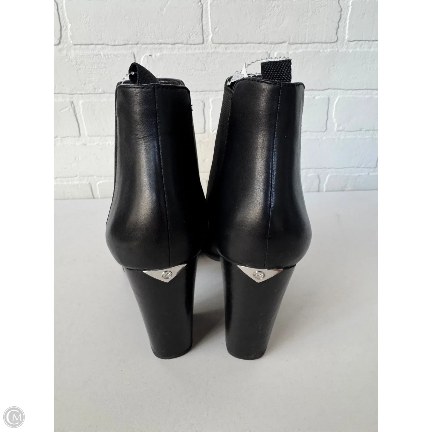 Boots Ankle Heels By Michael By Michael Kors In Black, Size: 8.5