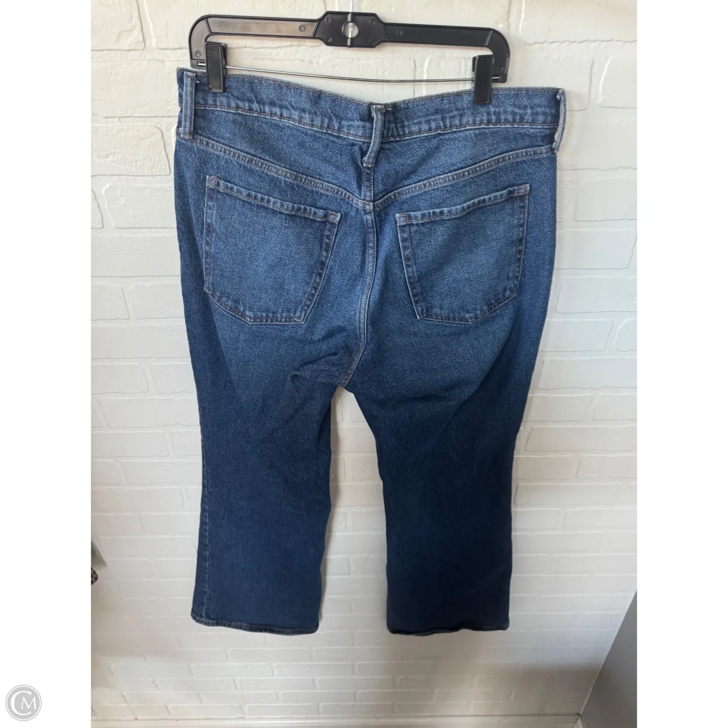Jeans Boot Cut By Old Navy In Blue Denim, Size: 14