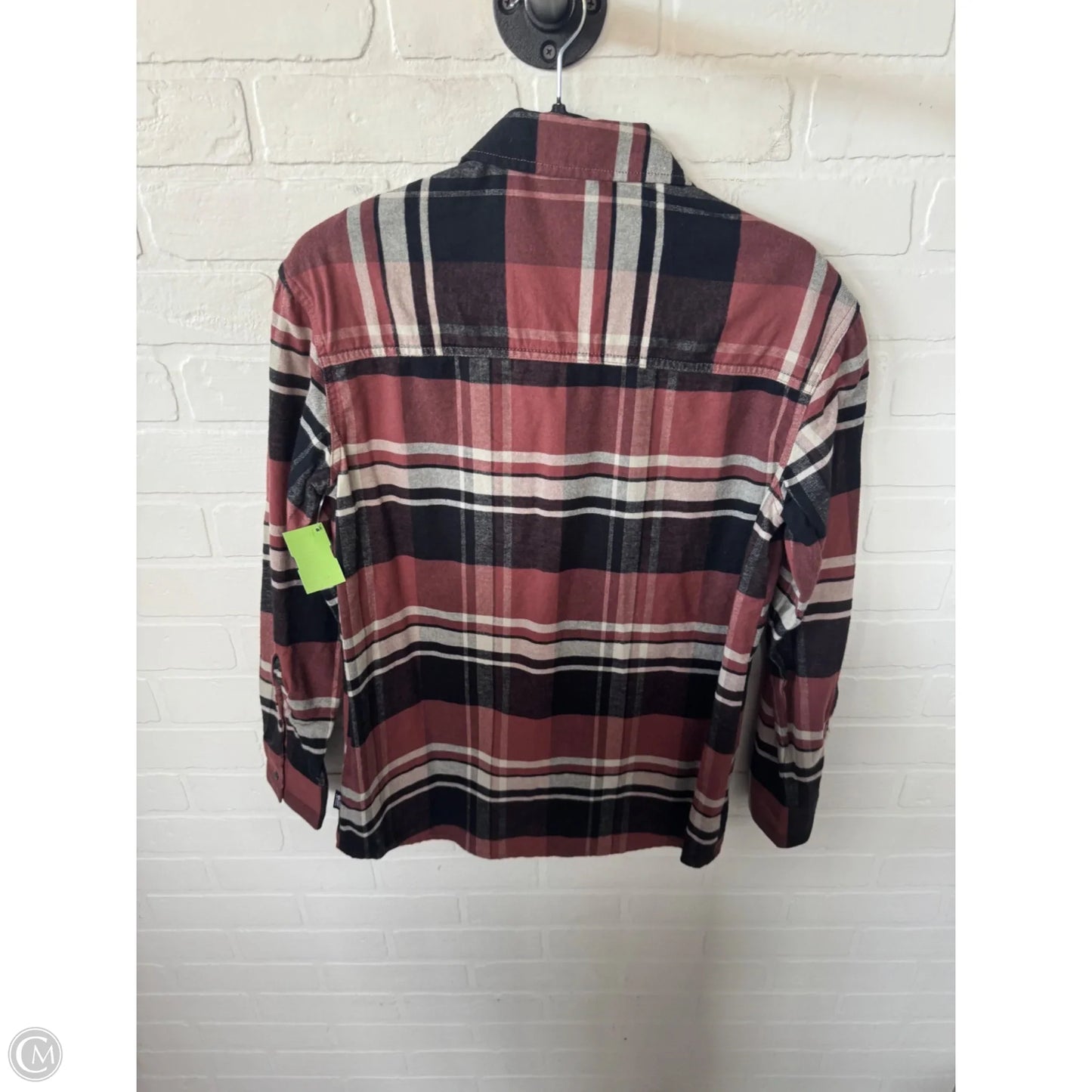 Top Long Sleeve By Mountain Hardwear In Black & Brown, Size: Xs