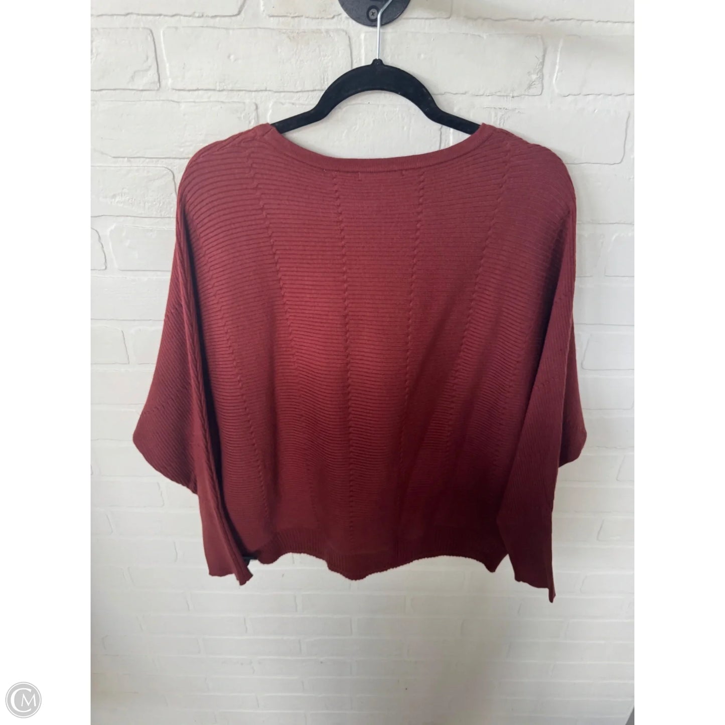 Sweater By Tahari In Brown, Size: Xl