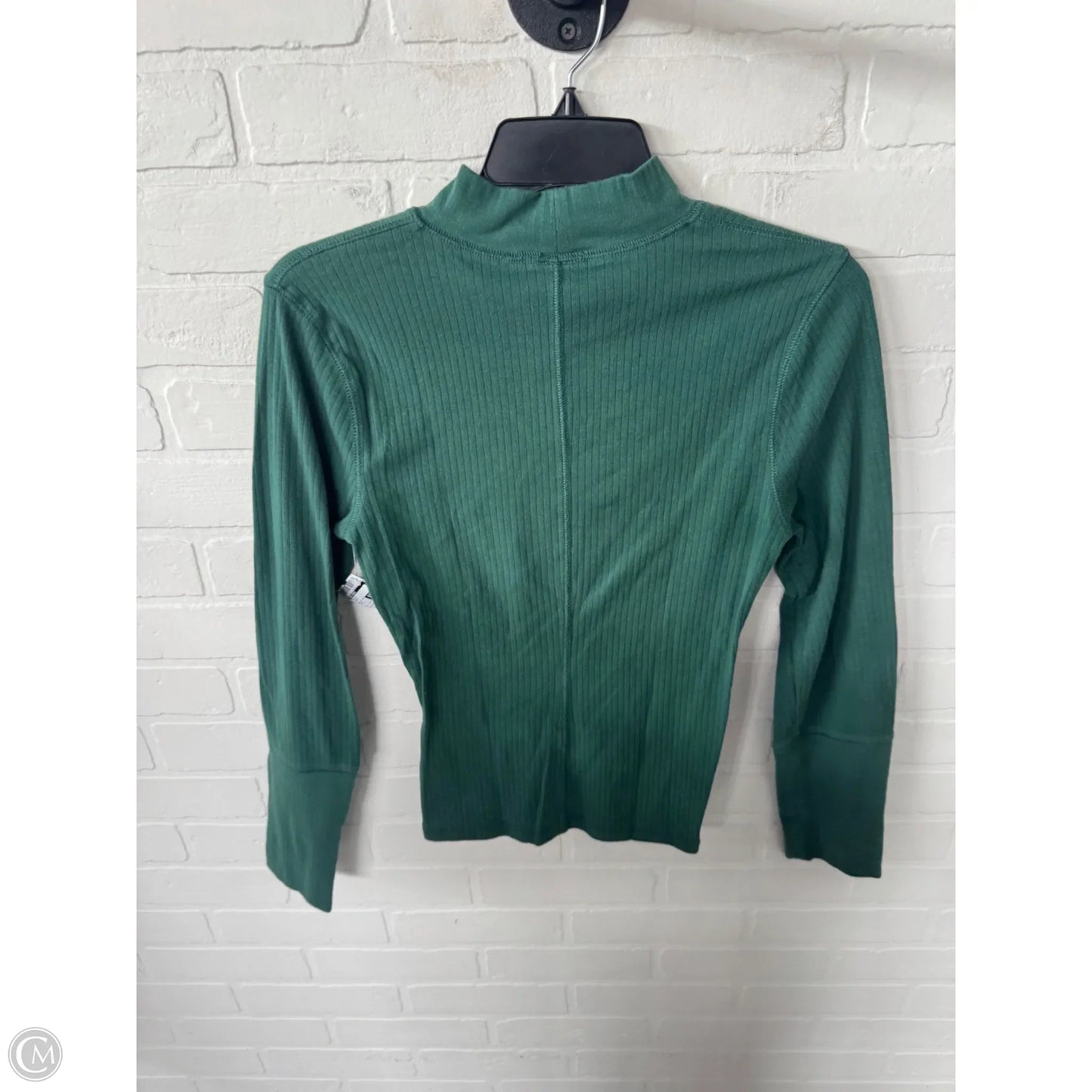 Top Long Sleeve By Free People In Green, Size: L