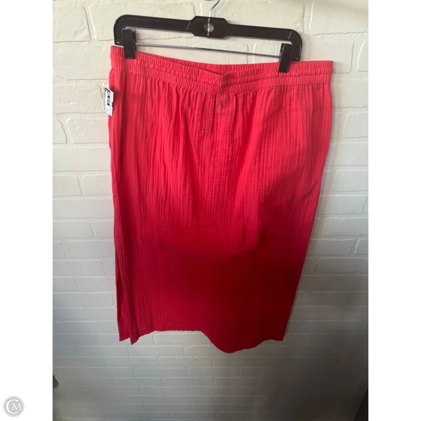 Skirt Midi By Universal Thread In Coral, Size: 12