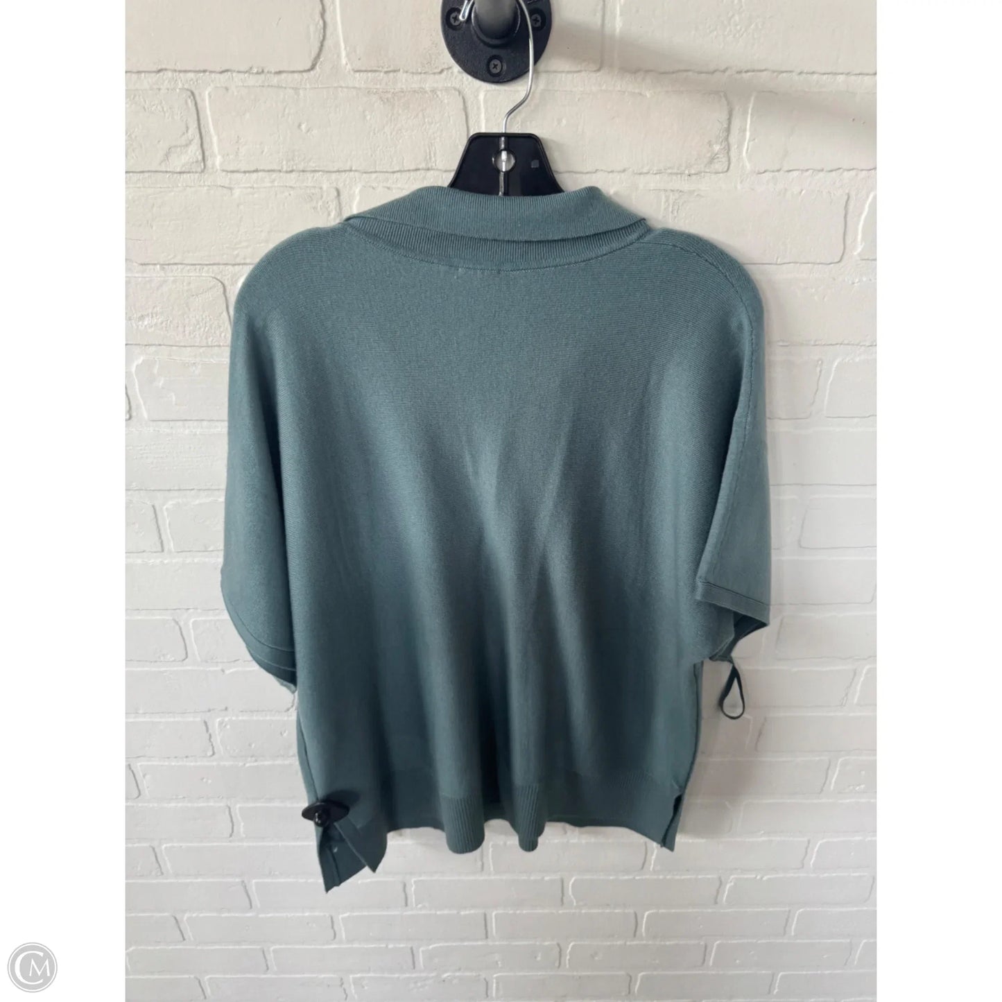 Sweater Short Sleeve By Soma In Blue, Size: S