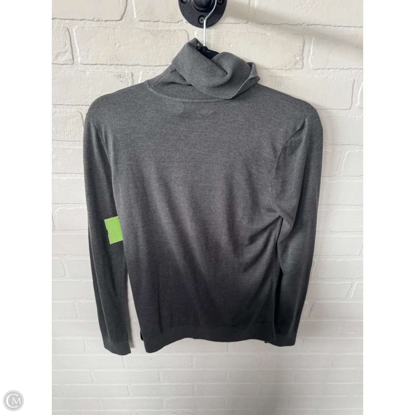 Sweater By Lauren By Ralph Lauren In Grey, Size: M