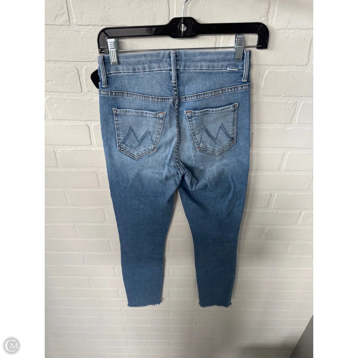 Jeans Skinny By Mother In Blue Denim, Size: 0