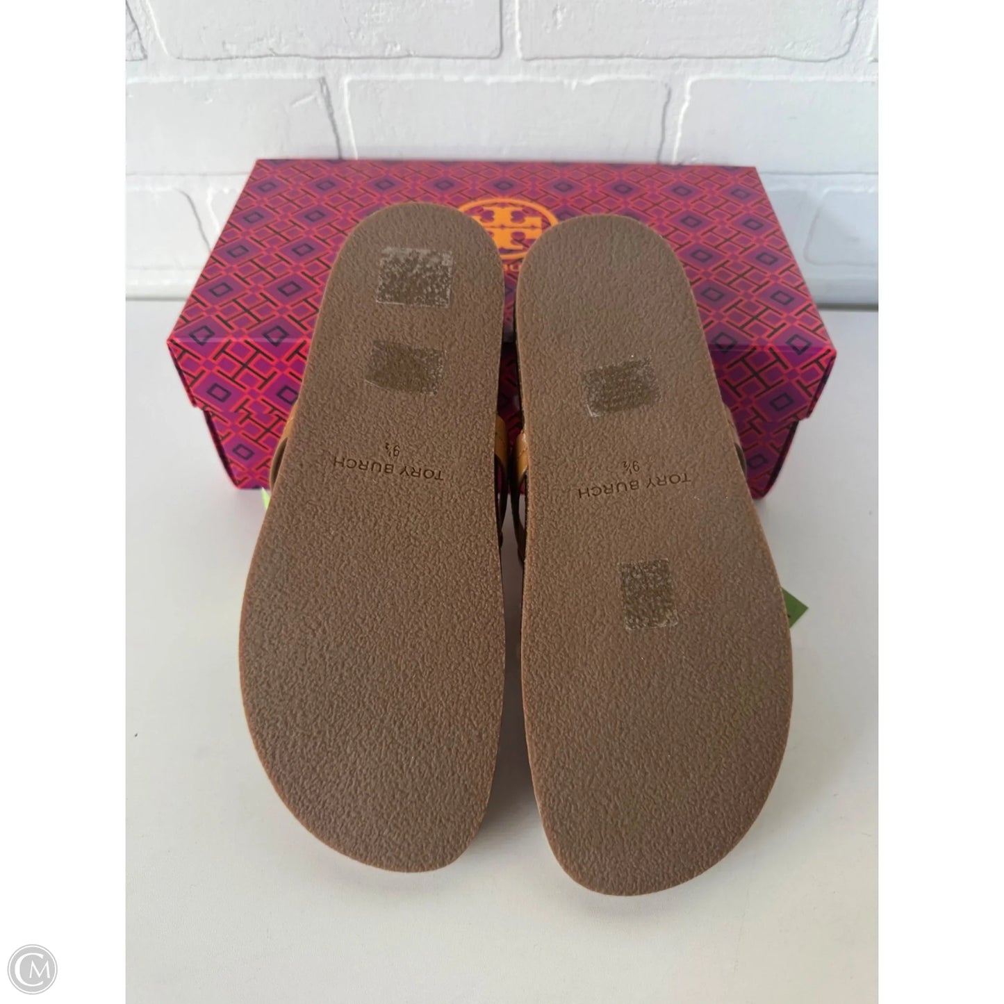 Sandals Designer By Tory Burch In Brown, Size: 9.5