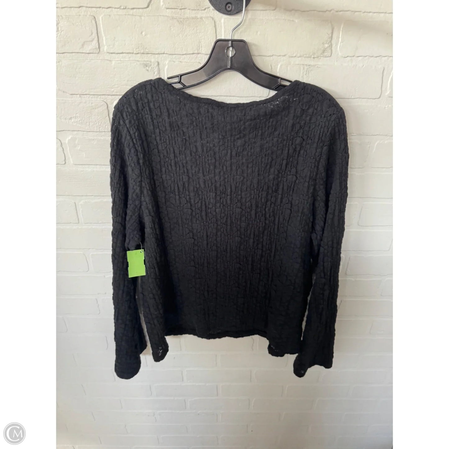Top Long Sleeve By Old Navy In Black, Size: 2x