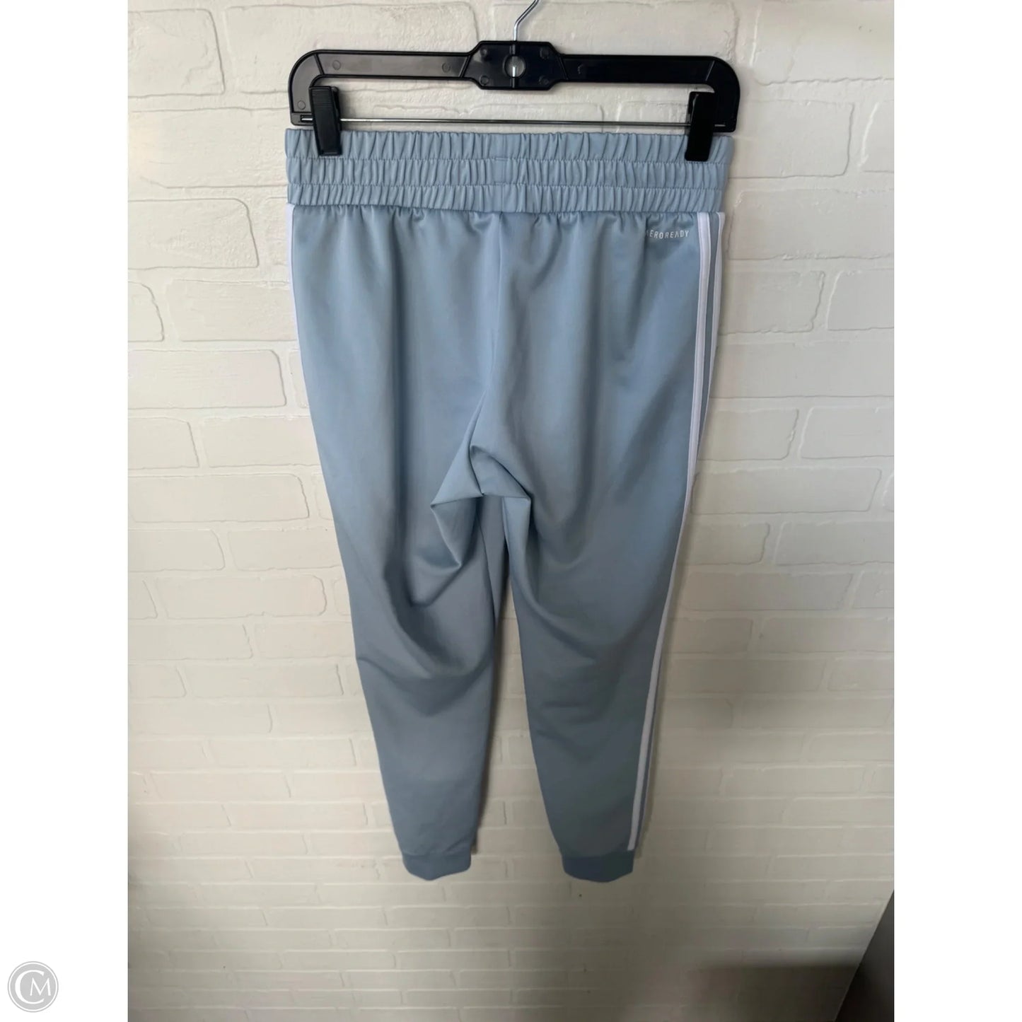 Athletic Pants By Adidas In Blue & White, Size: 4