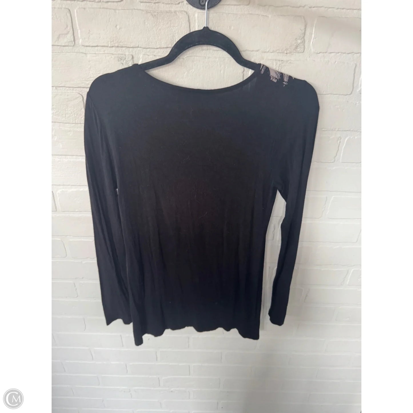 Top Long Sleeve By Harley Davidson In Black, Size: S