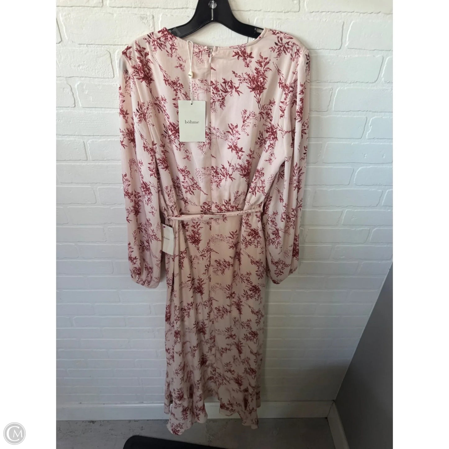 Dress Casual Maxi By Bohme In Peach, Size: L