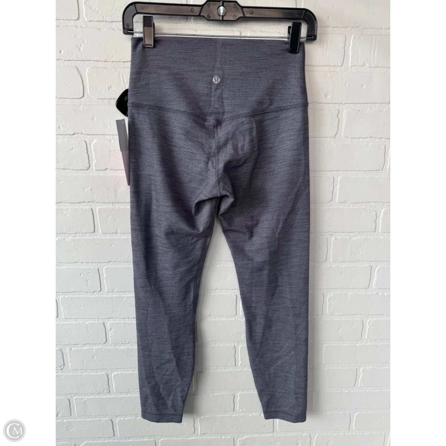 Athletic Leggings By Lululemon In Grey, Size: 6