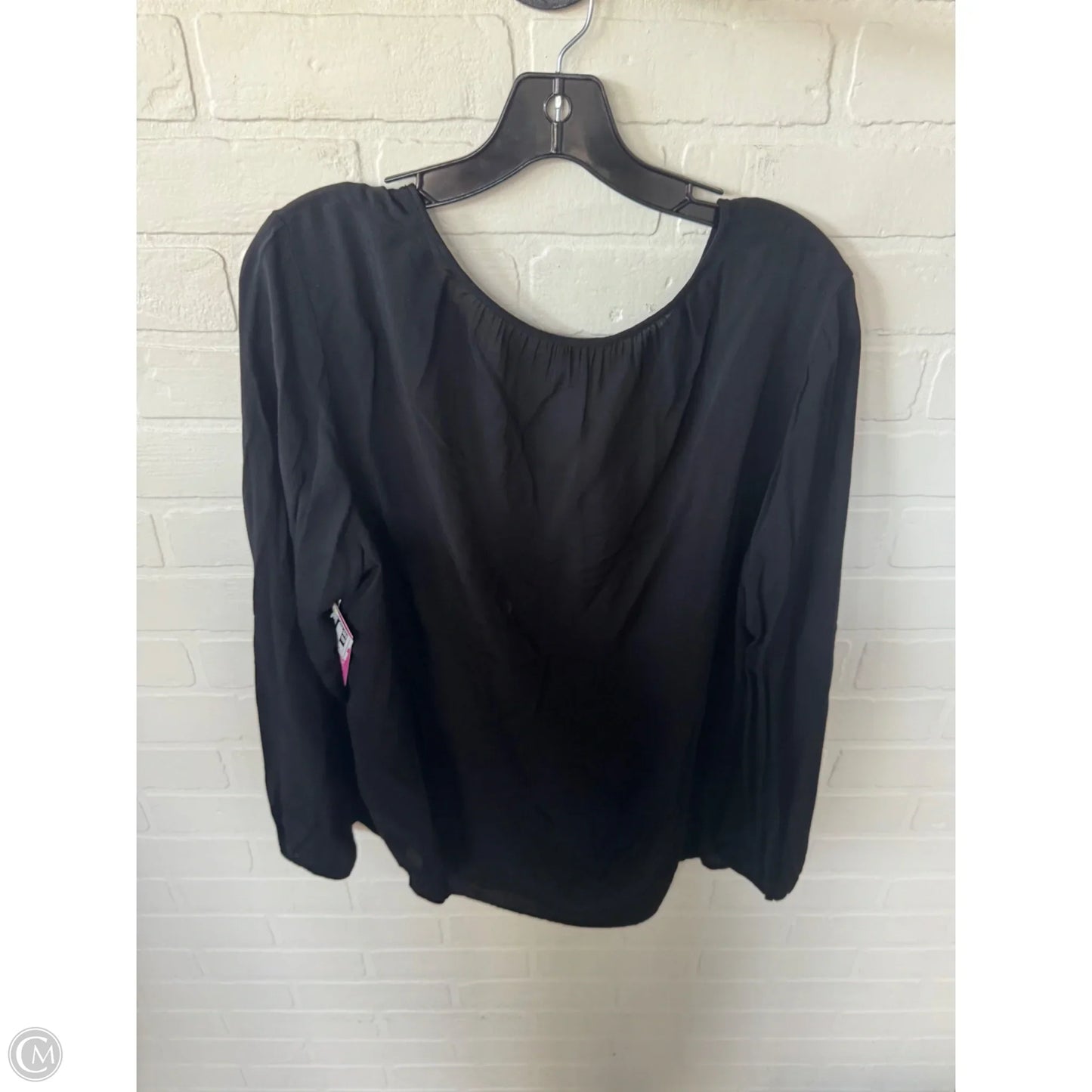 Top Long Sleeve By Old Navy In Black, Size: Xl