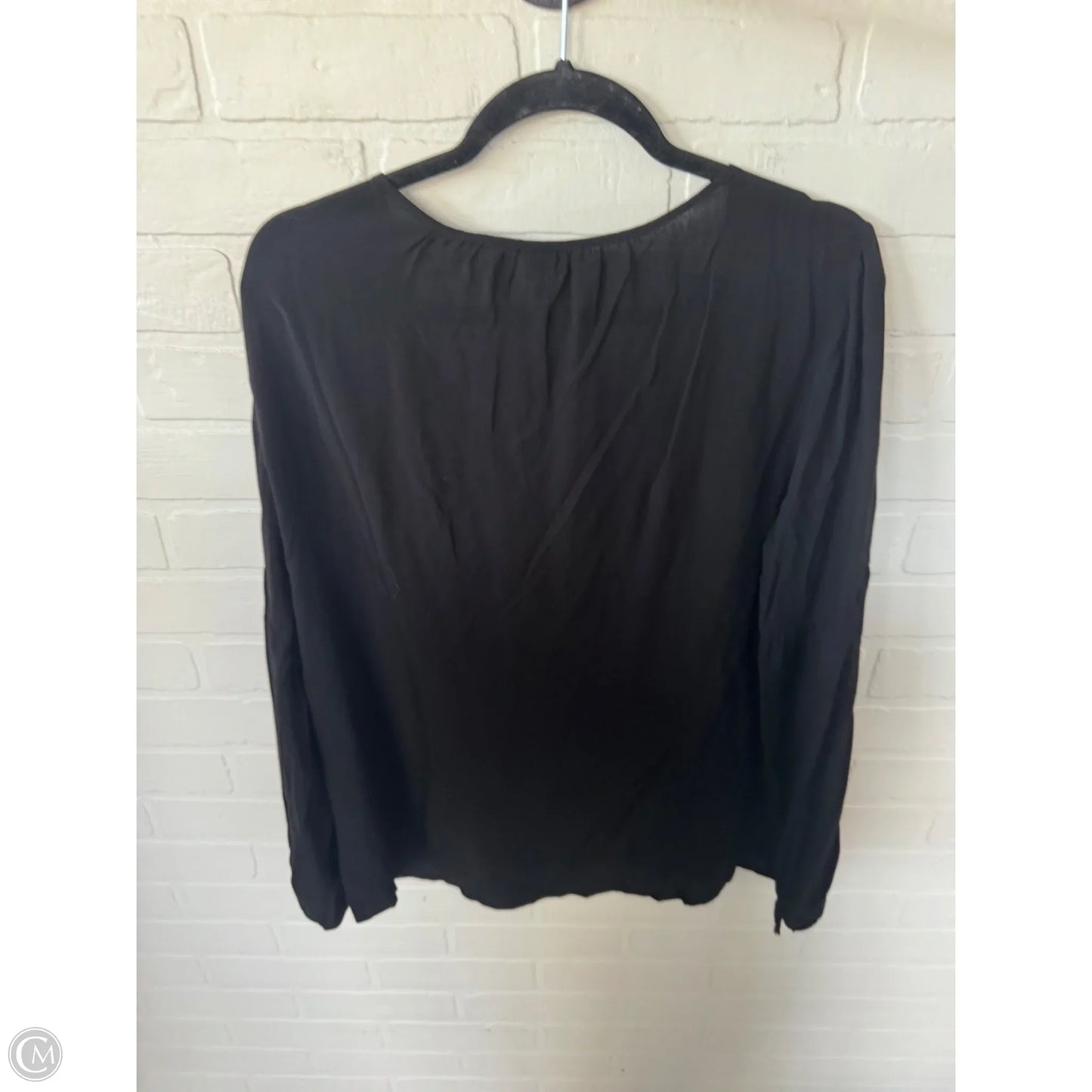 Top Long Sleeve By Old Navy In Black, Size: L