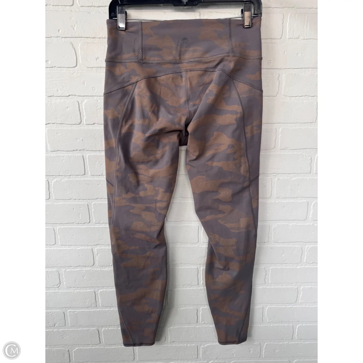 Athletic Leggings By Athleta In Grey, Size: 8