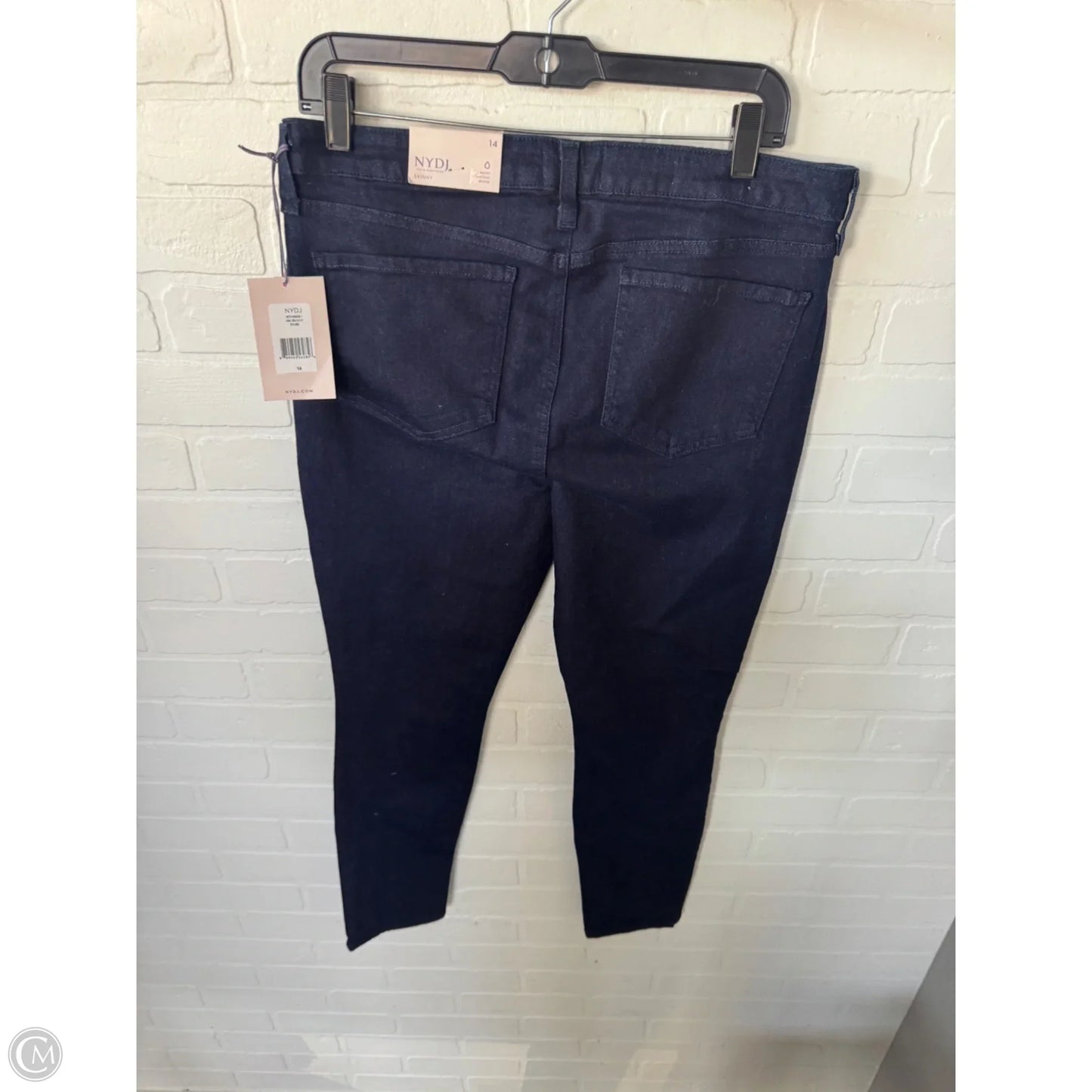 Jeans Skinny By Not Your Daughters Jeans In Blue Denim, Size: 14