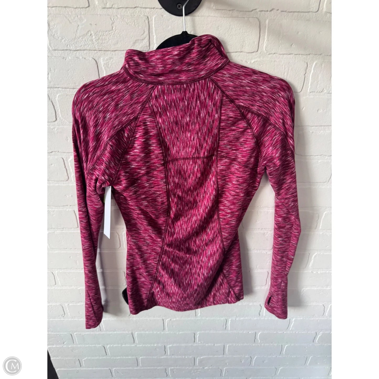 Athletic Top Long Sleeve Collar By Athleta In Red, Size: Xs