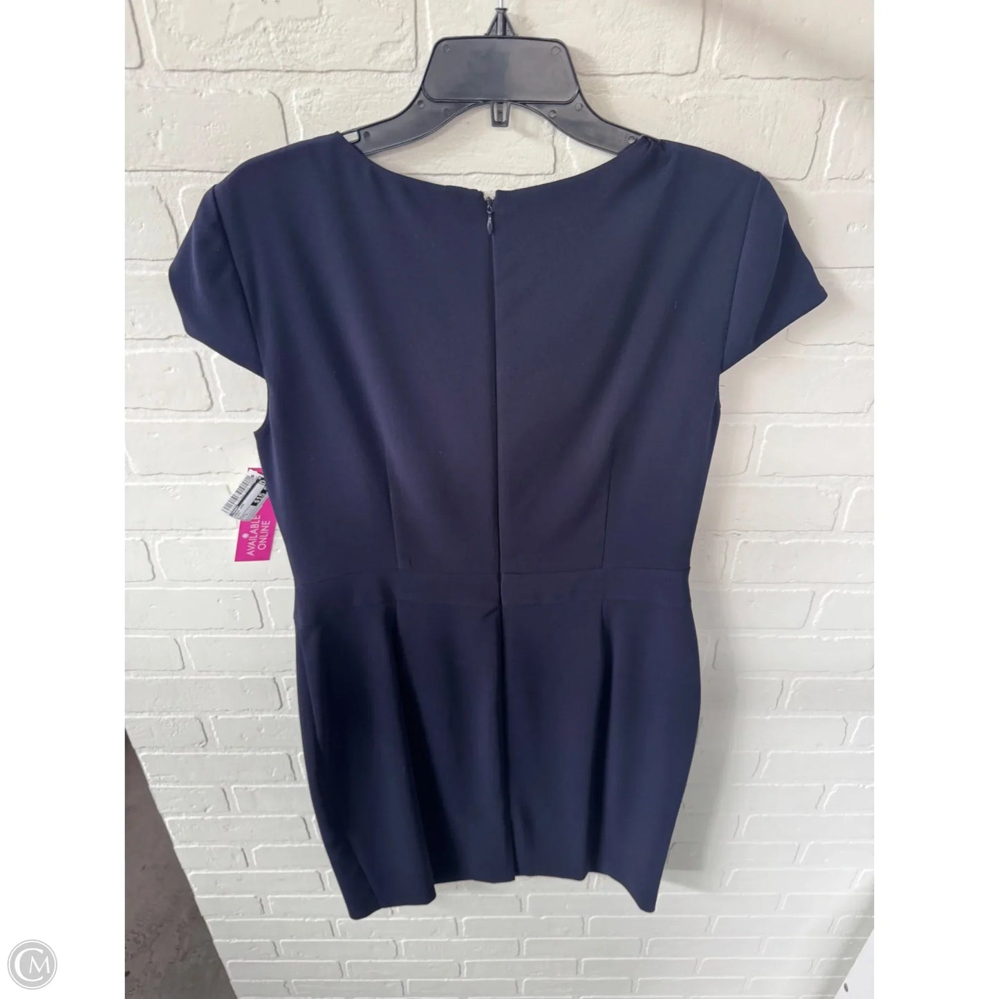 Dress Work By Tahari In Navy, Size: L