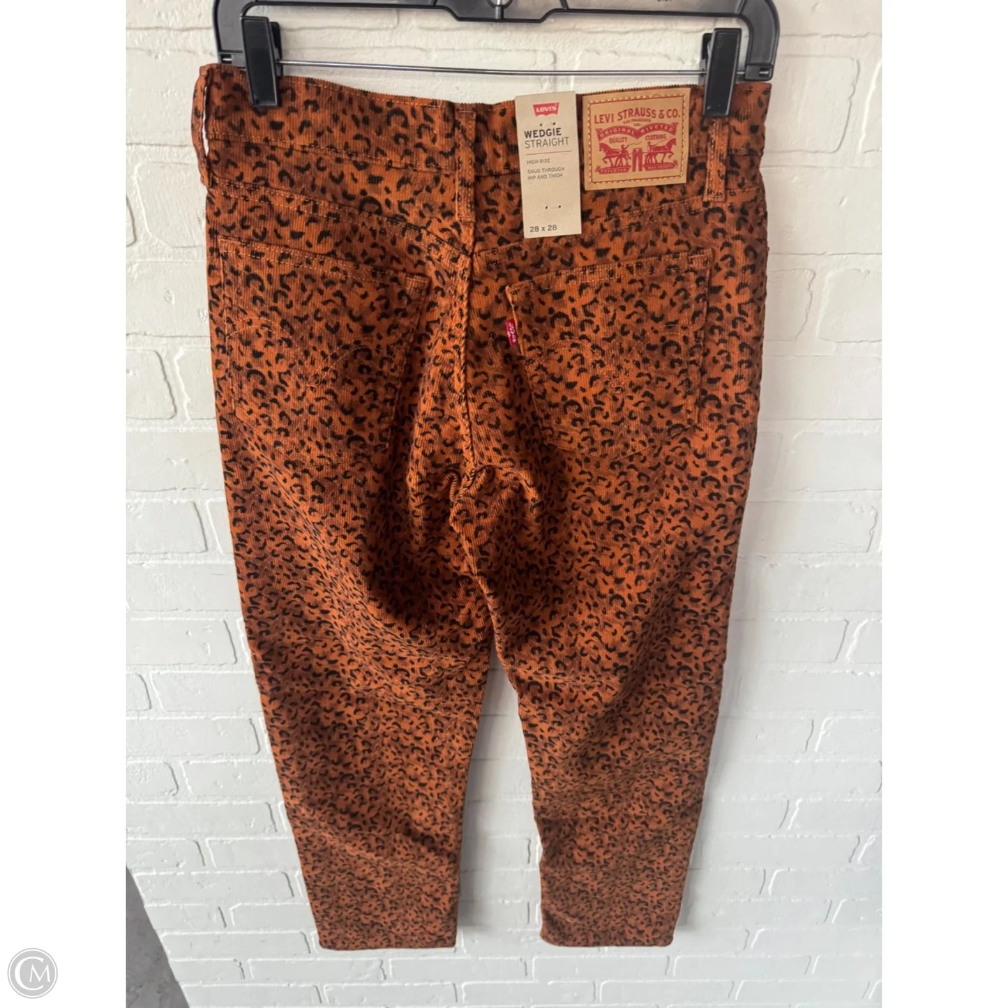 Pants Corduroy By Levis In Black & Orange, Size: 6