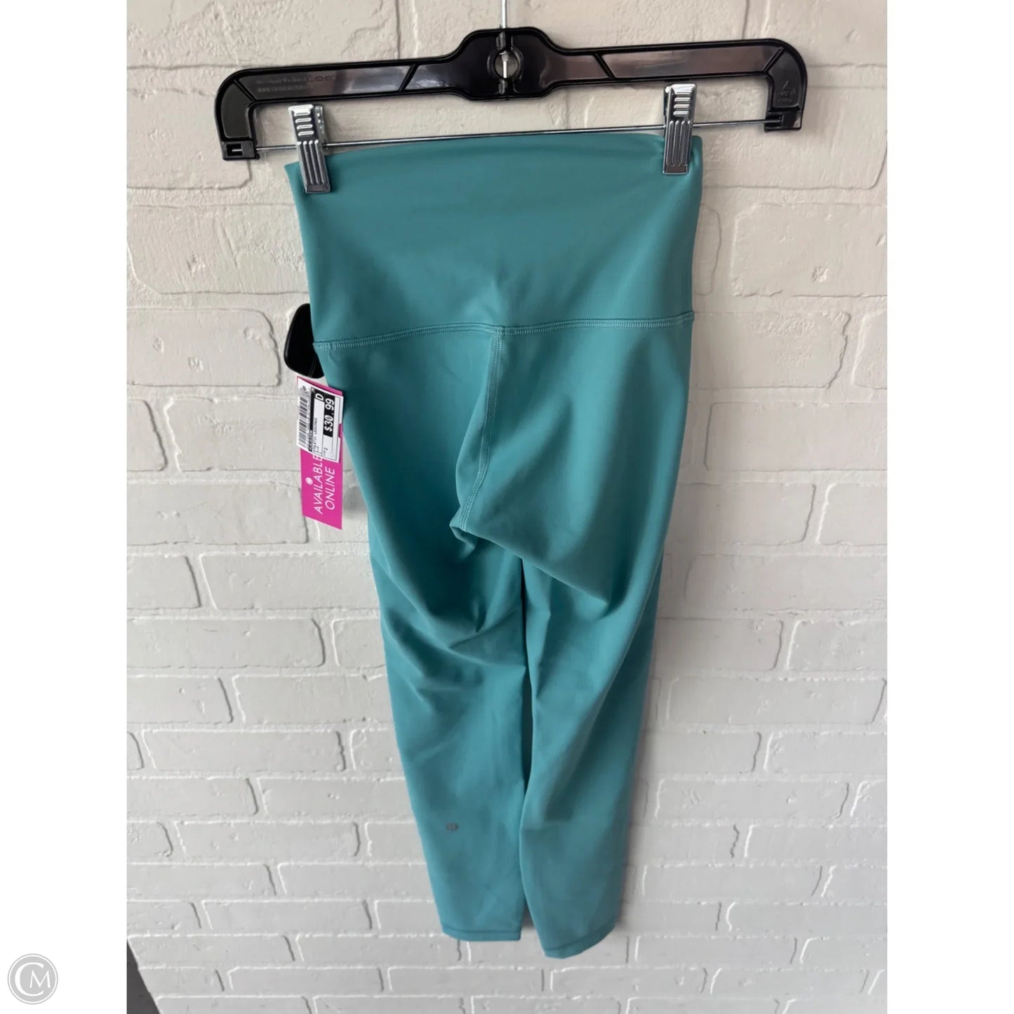 Athletic Leggings By Lululemon In Blue, Size: 2