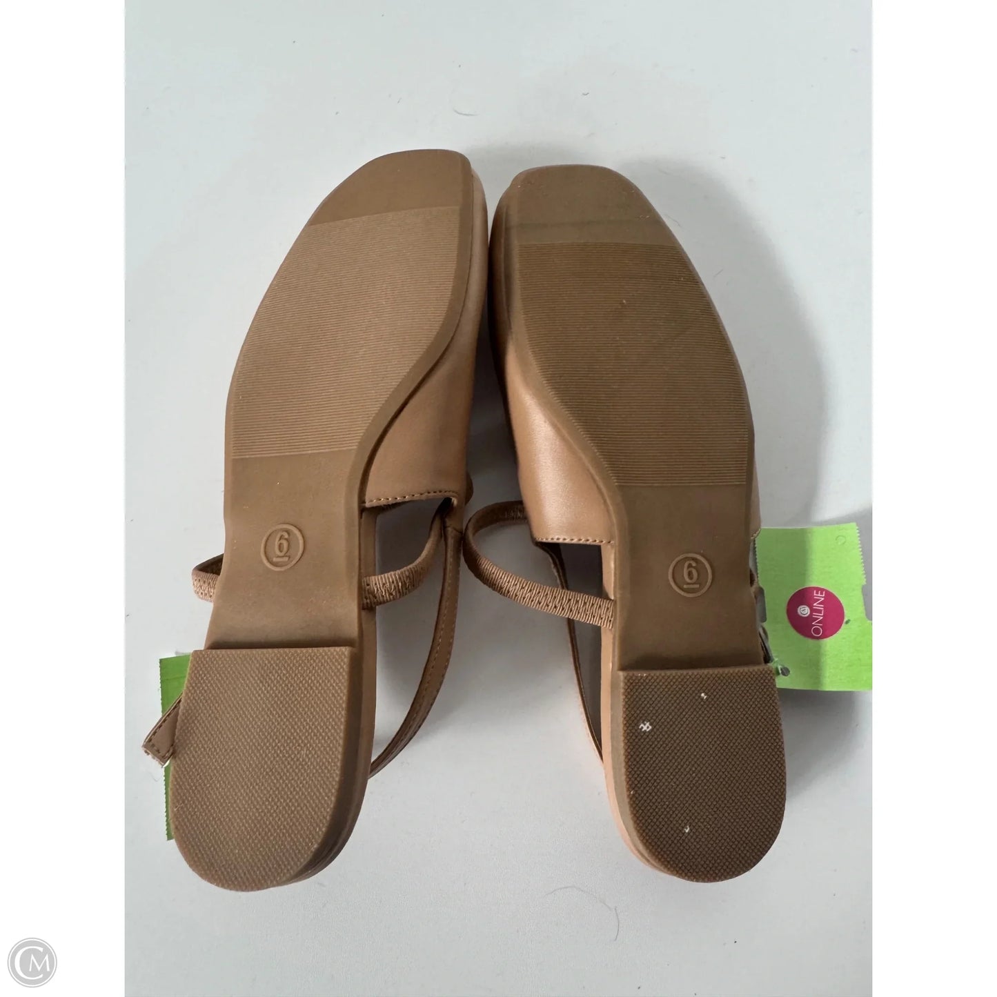 Shoes Flats By A New Day In Tan, Size: 6