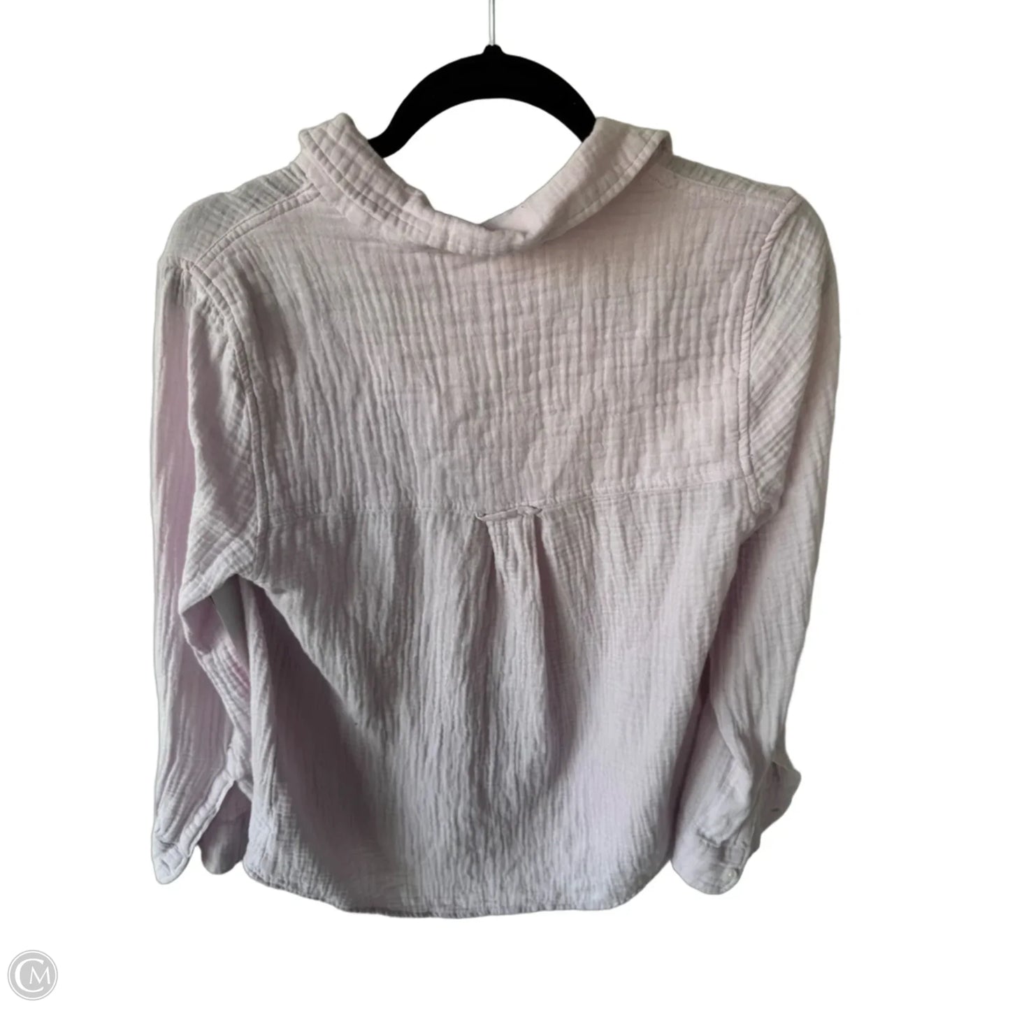 Top Long Sleeve By Beachlunchlounge In Purple, Size: S
