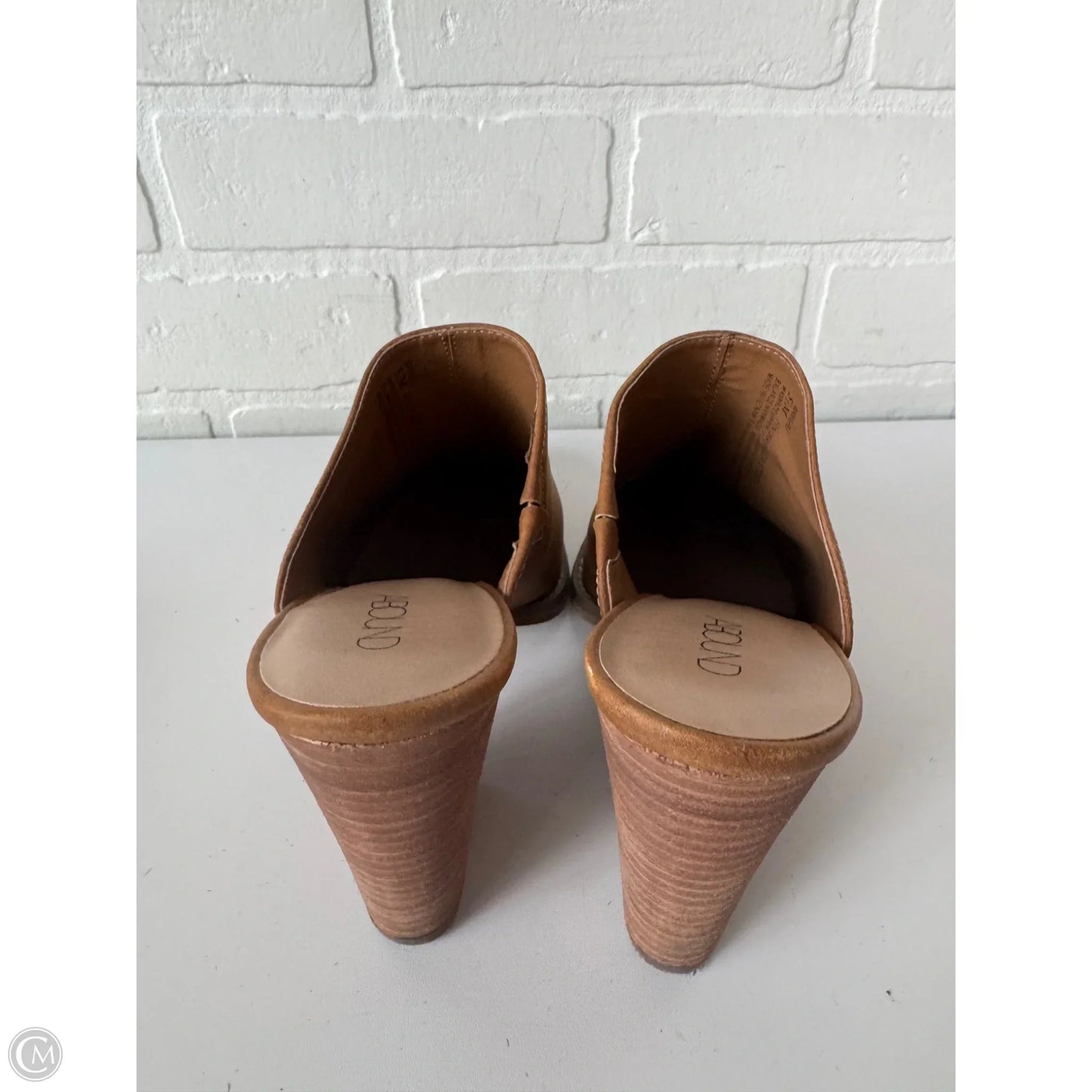 Shoes Heels Block By Abound In Brown, Size: 5.5