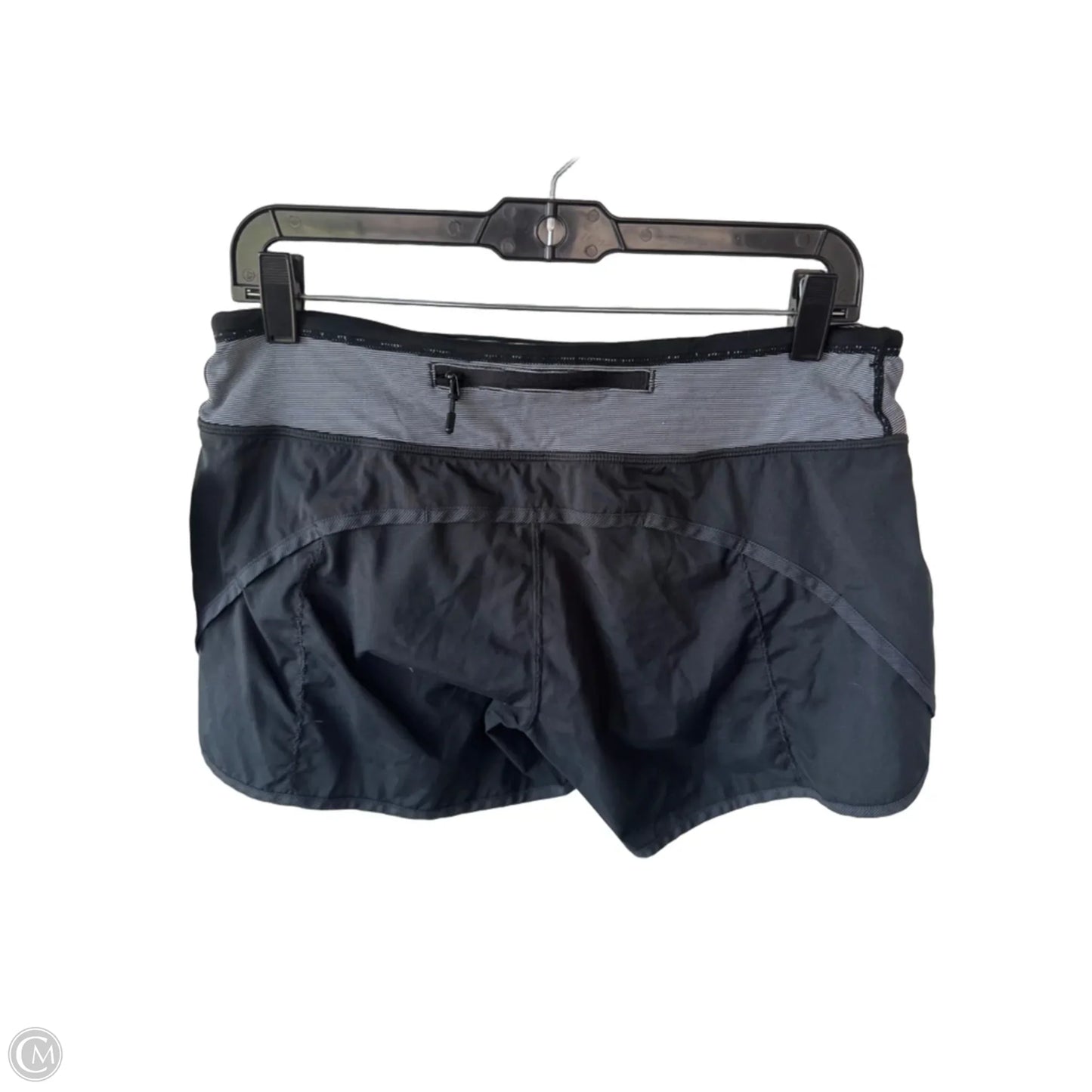 Athletic Shorts By Lululemon In Black, Size: 8
