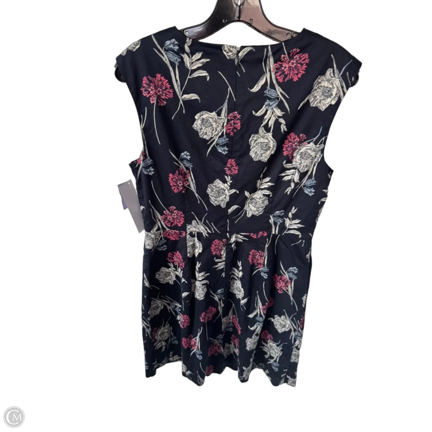 Dress Work By Ann Taylor In Blue & Cream, Size: Mp