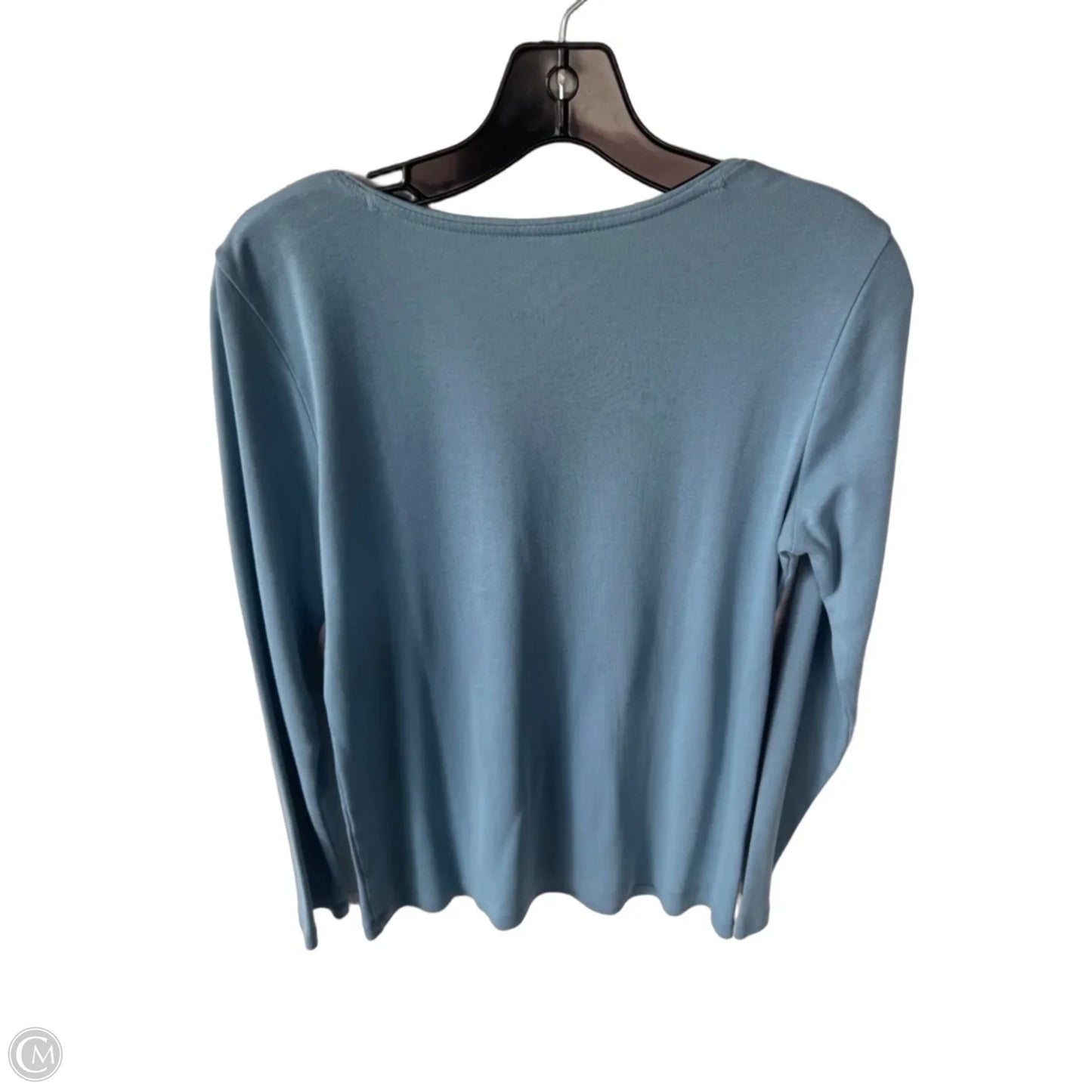 Top Long Sleeve Basic By J. Jill In Blue, Size: S